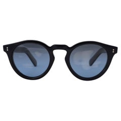 OLIVER PEOPLES black acetate MARTINEAUX ROUND Sunglasses OV54505SU