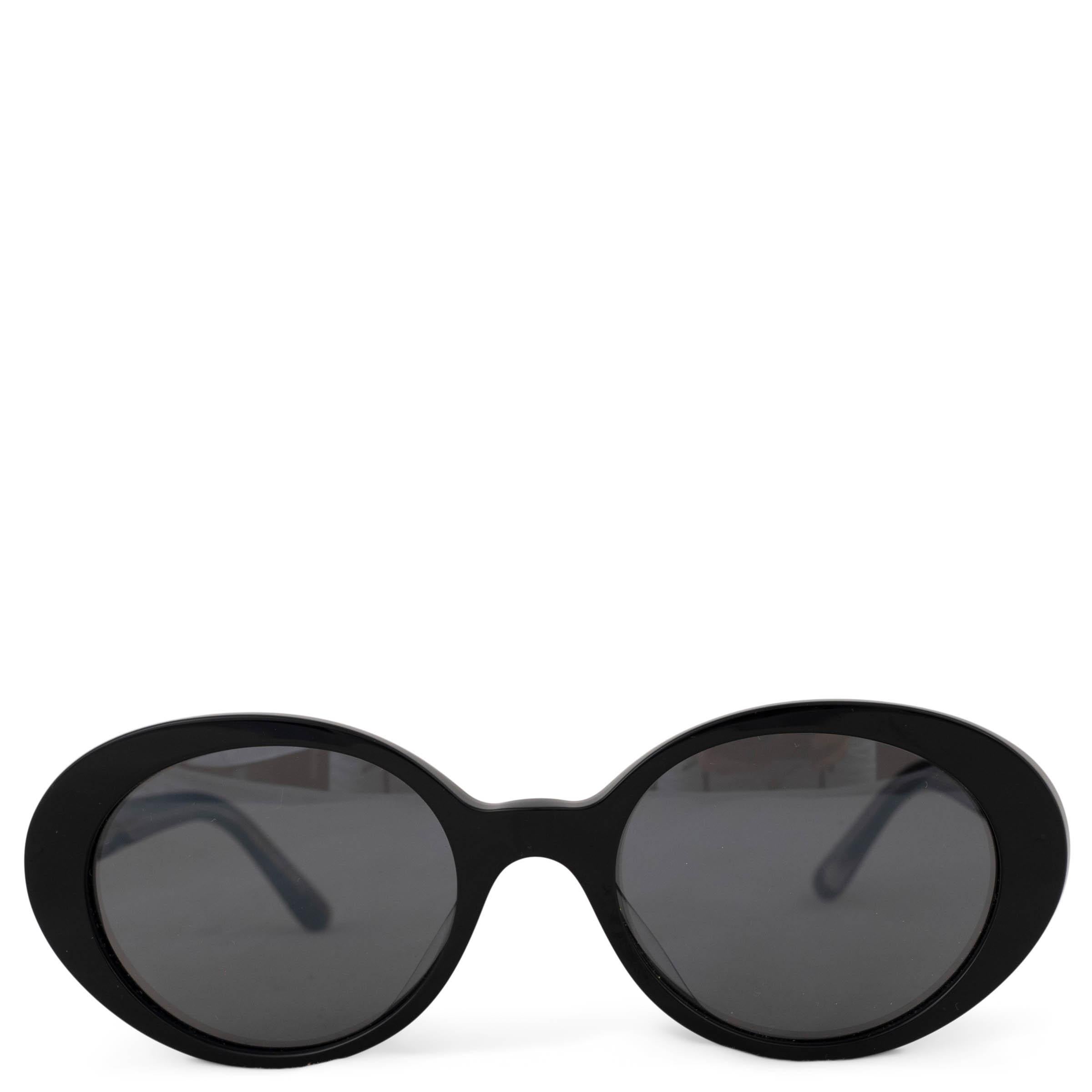 Oliver Peoples Occhiali da sole OVAL LUMAR in acetato nero OV5565SU