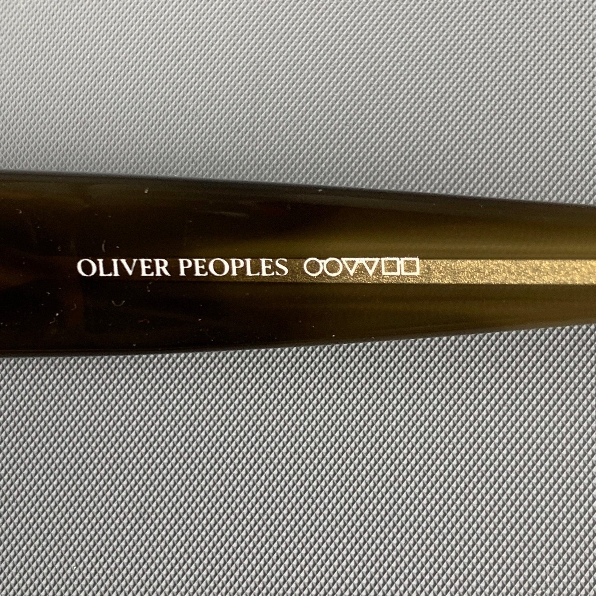 Oliver Peoples Lunettes de soleil et lunettes de vue en acétate Brown en vente 1