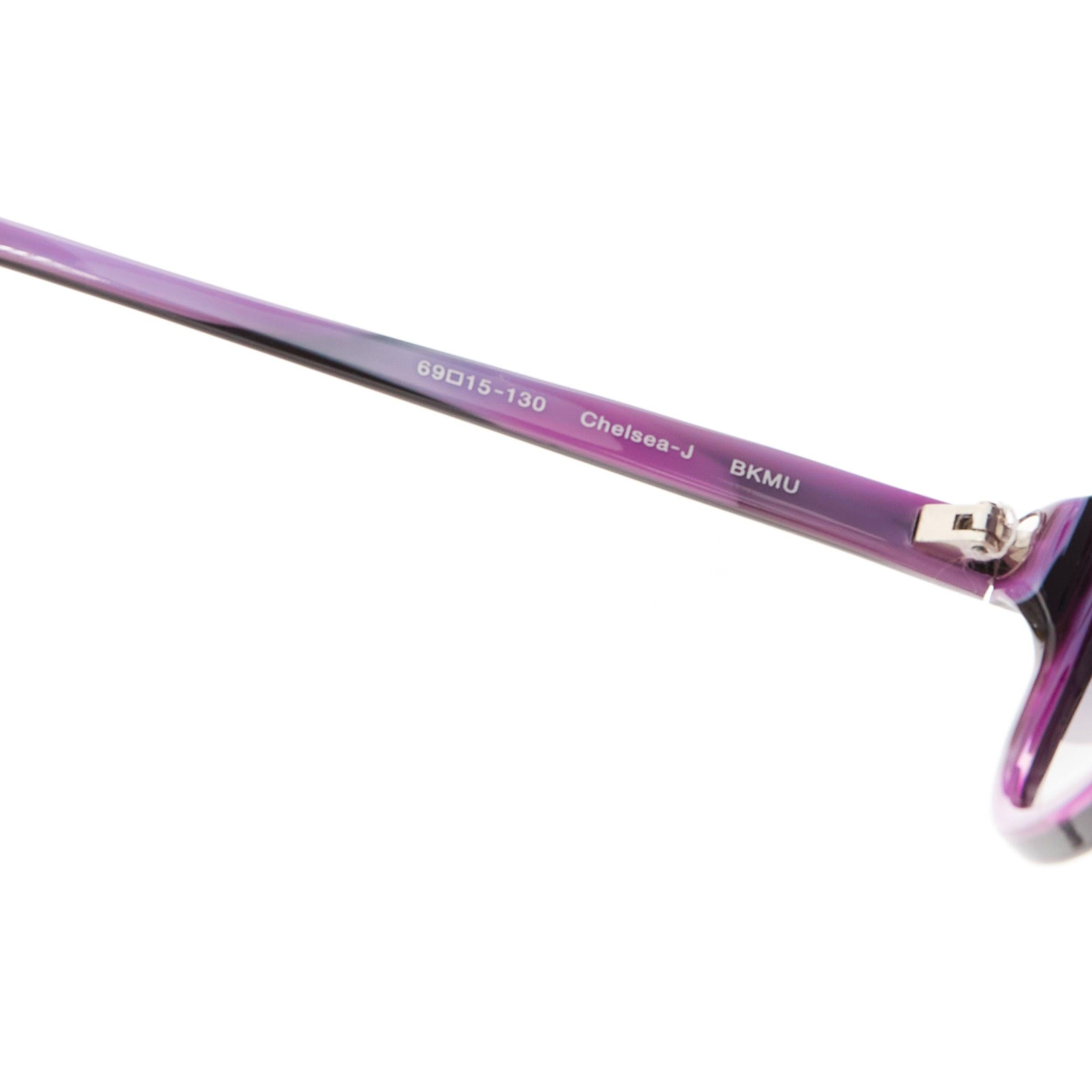 OLIVER PEOPLES ChelseaJ purple black ombre lens oversized sunglasses 2