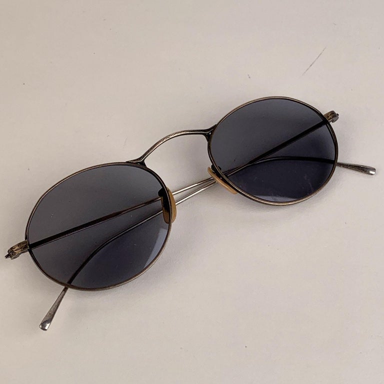 Oliver Peoples Vintage Circa 1987 Silver Metal Sunglasses M 4 XL For Sale  at 1stDibs | oliver peoples vintage sunglasses, oliver peoples m4, vintage  oliver peoples sunglasses