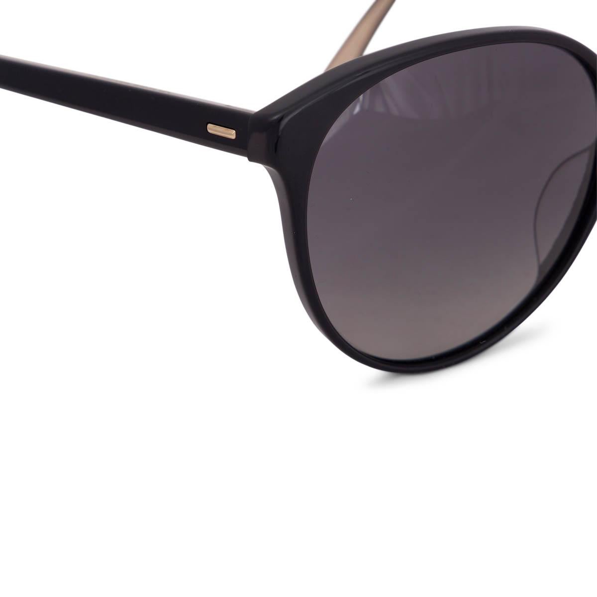 Black OLIVER PEOPLES x THE ROW black BROOKTREE ROUND Sunglasses OV5425SU For Sale