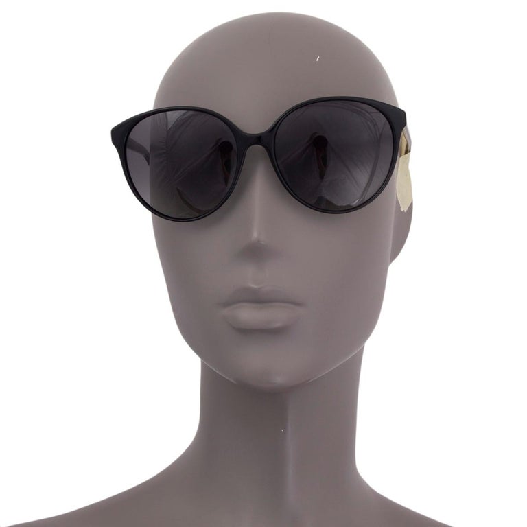 OLIVER PEOPLES x THE ROW black BROOKTREE ROUND Sunglasses OV5425SU