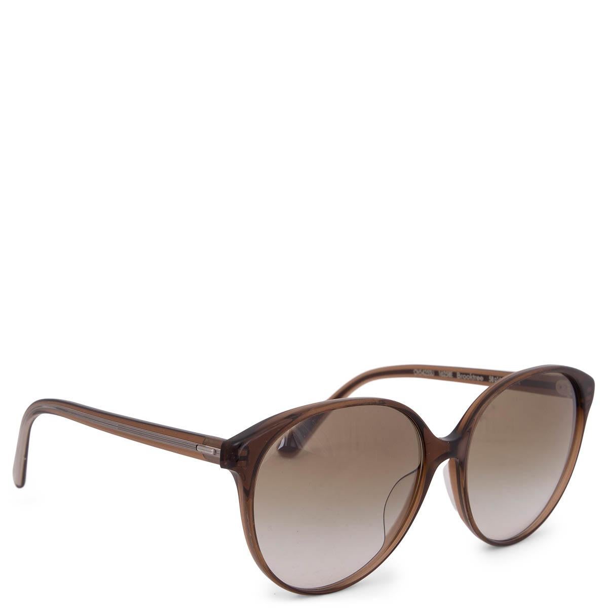 100% authentic Oliver Peoples x The Row Brooktree OV5425SU Oversized Round Sunglasses in brown acetate and light brown gradient lenses. Have been worn and are in excellent condition. Come with case.

Measurements
Model	OV5425SU
Width	14cm