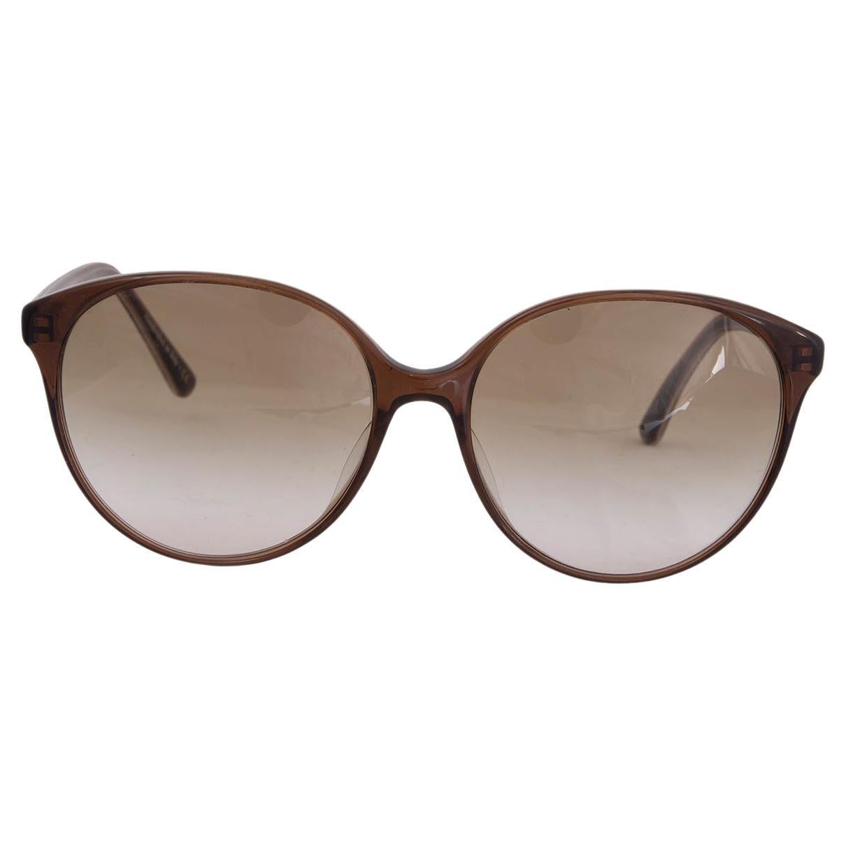 OLIVER PEOPLES x THE ROW brown BROOKTREE ROUND Sunglasses OV5425SU