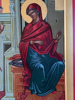The Annuntiation (after an ancient Byzantine Icon).