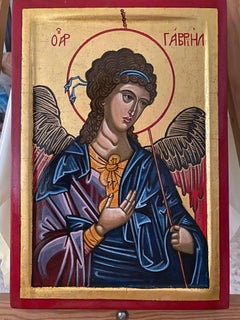 "The Archangel Gabriel" (after a 10th-century Icon from Hilandar Monastery).