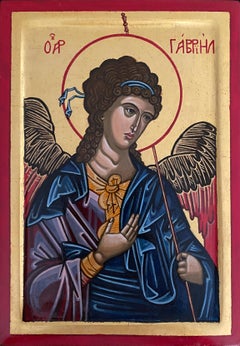 "The Archangel Gabriel" (after a 10th-century Icon from Hilandar Monastery).