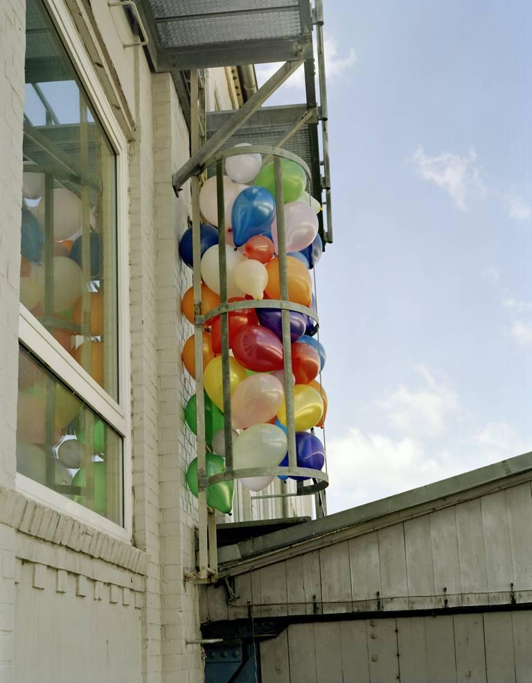 Oliver Schwarzwald Landscape Photograph - Contemporary Photography: Balloon