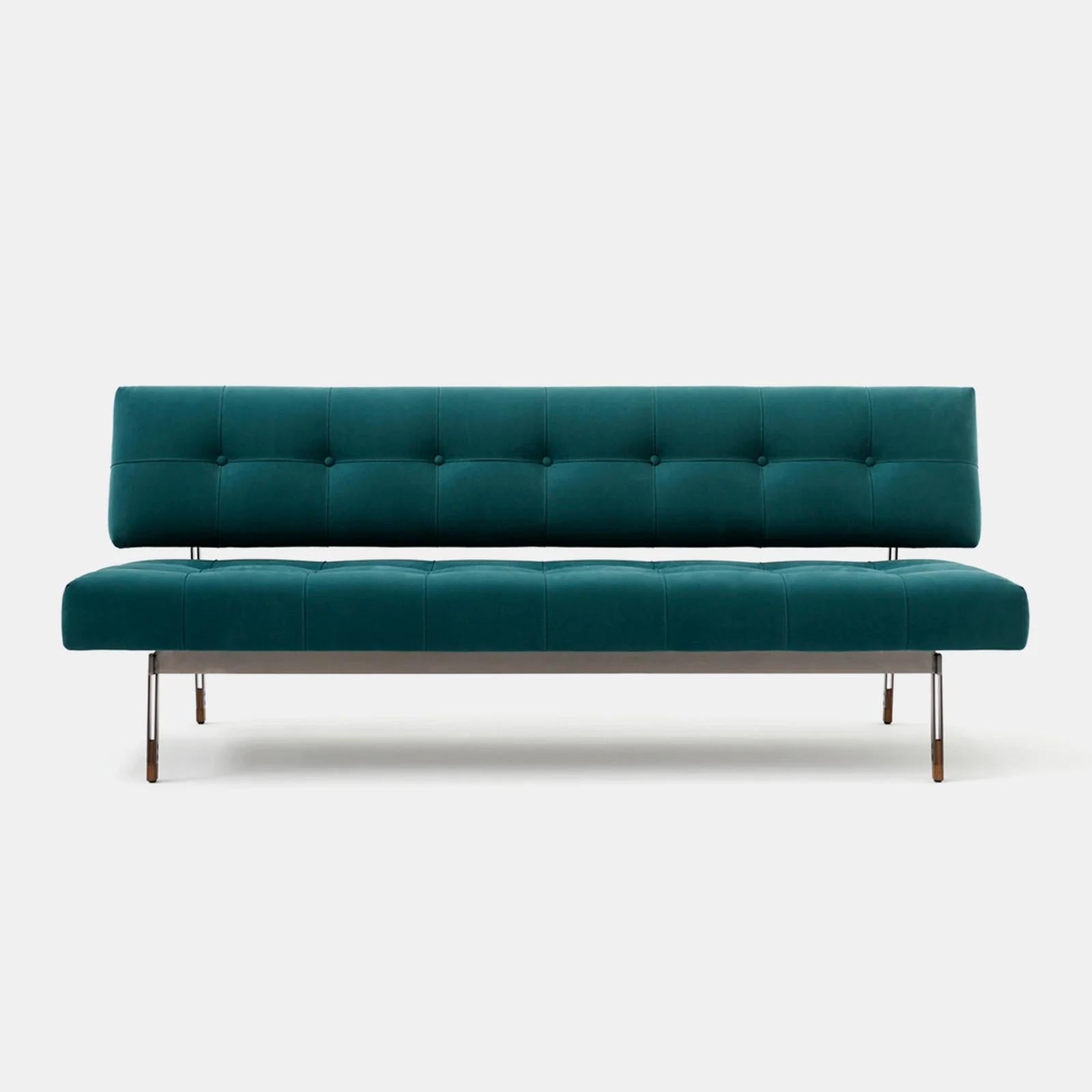 Steel Oliver - Sofa by Gianfranco Frattini for Tacchini For Sale