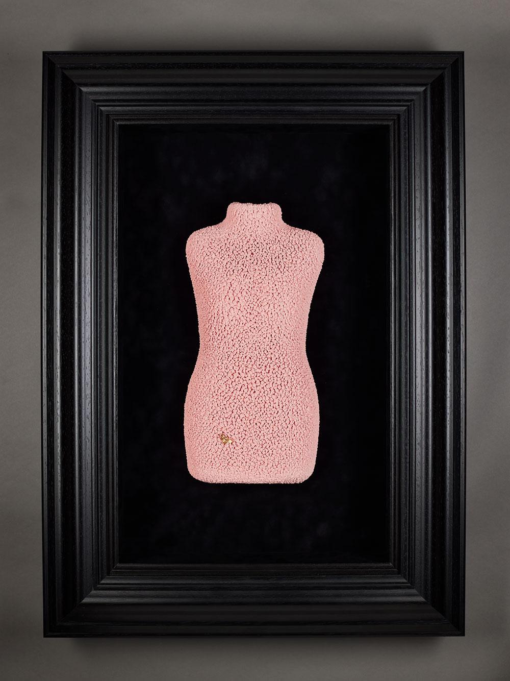 Blossom I - Scultura da parete, Ceramica, fatto a mano, unico, moda, ecologico - Mixed Media Art di Oliver Tanay