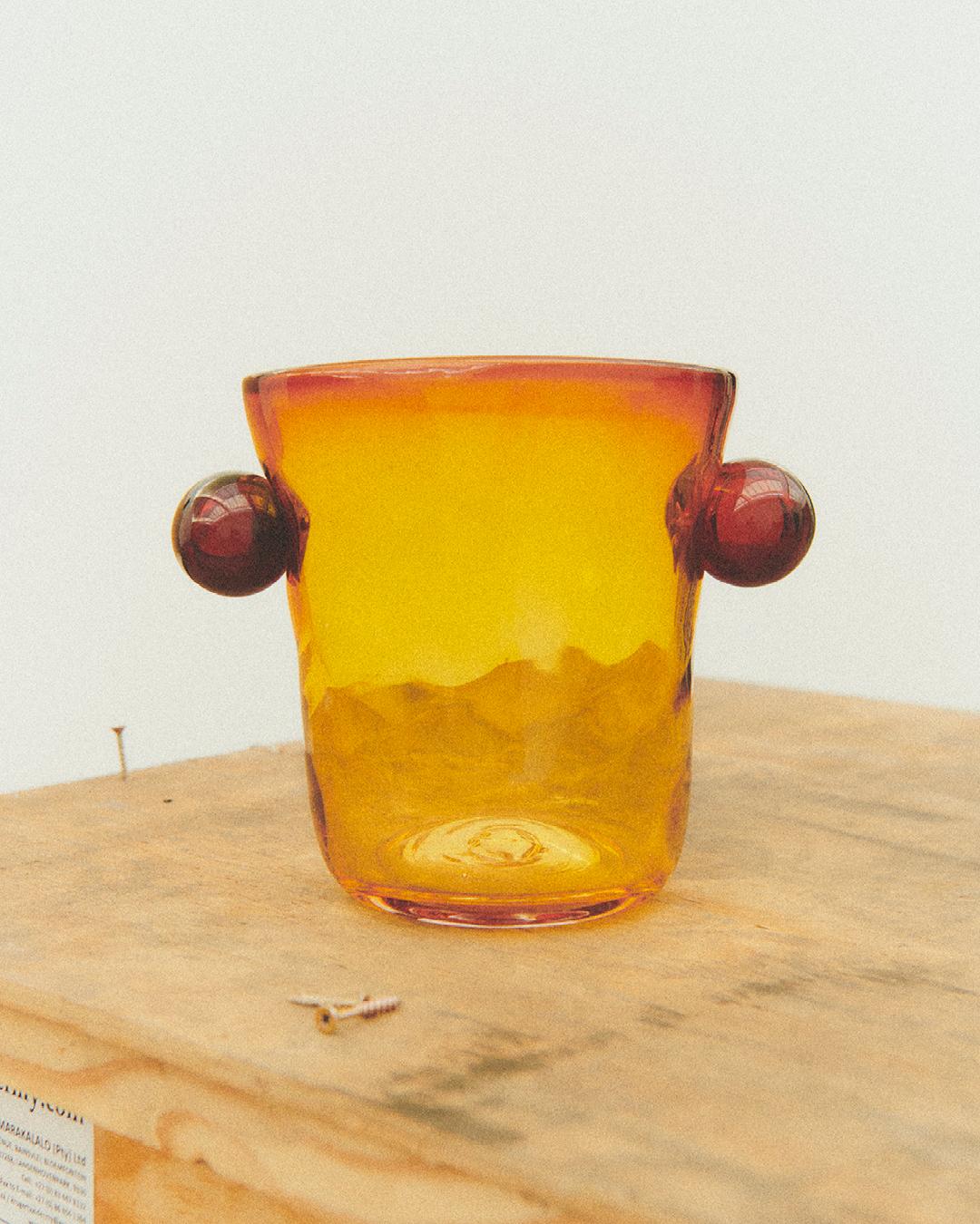 Hand-Crafted Oliver Vase For Sale