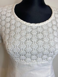 Oliver White Midi Dress.