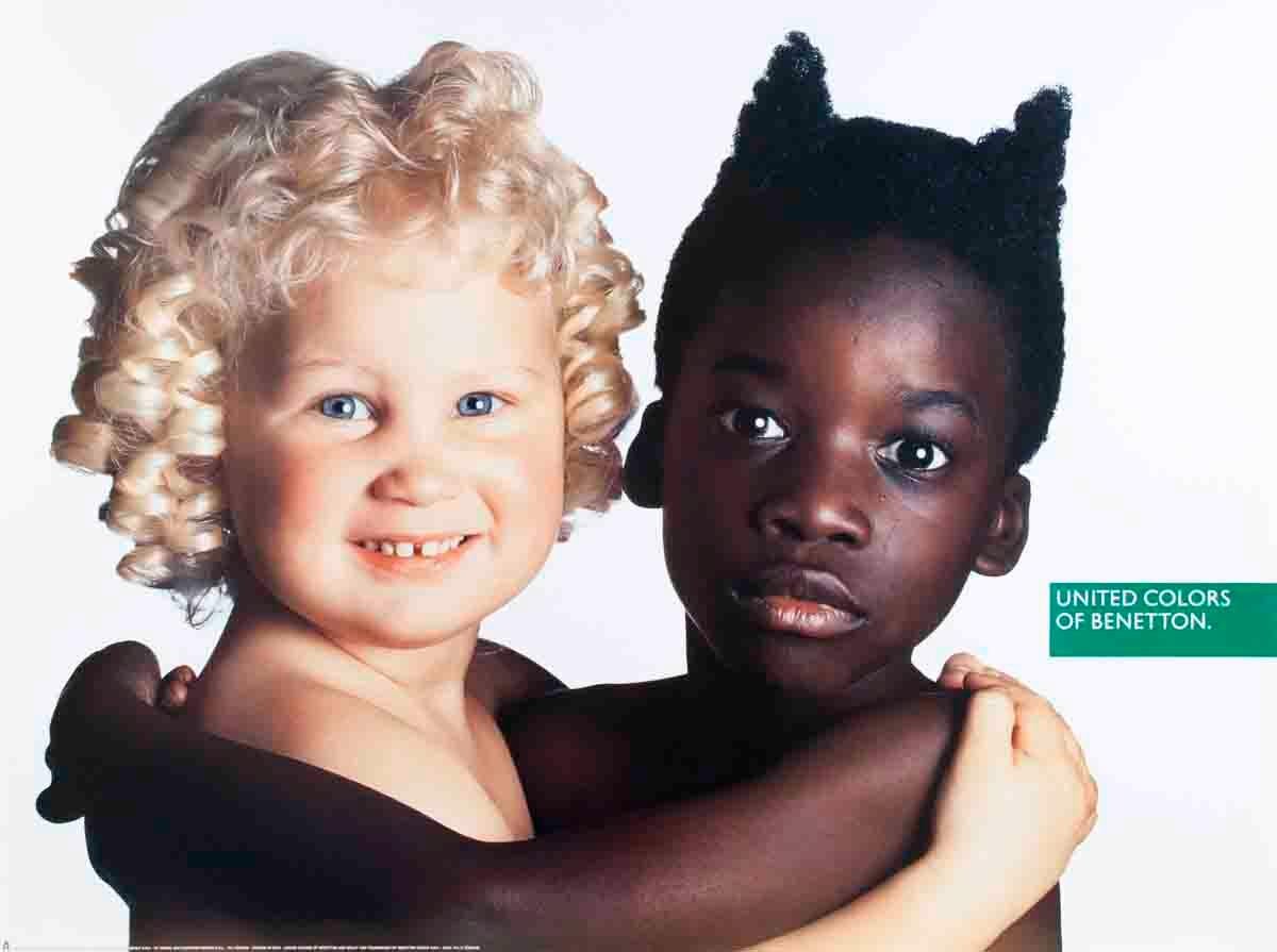 Figurative Print de Oliverio Toscani - United Colors of Benetton