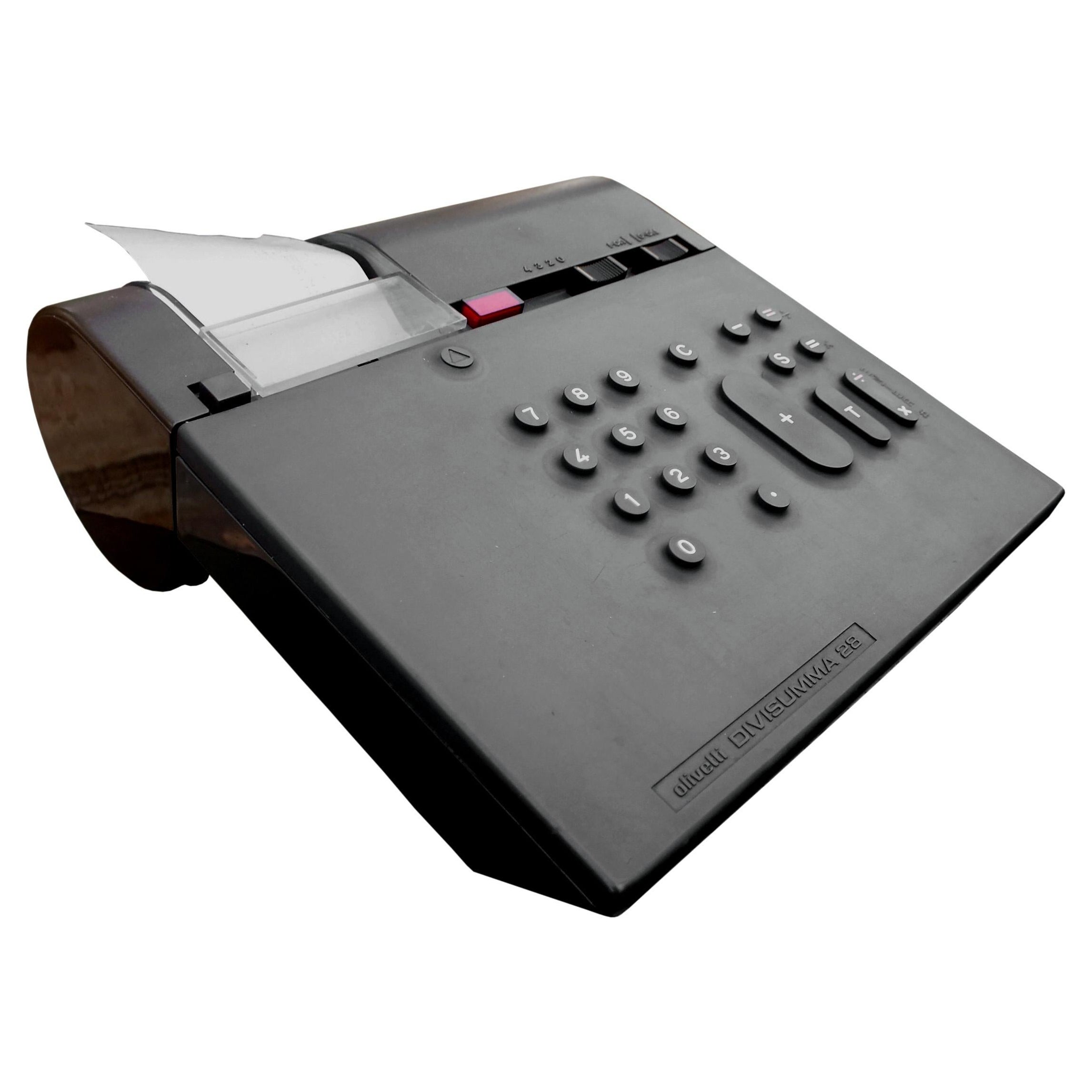 Olivetti Divisumma 28 Mario Bellini Design Anni 70