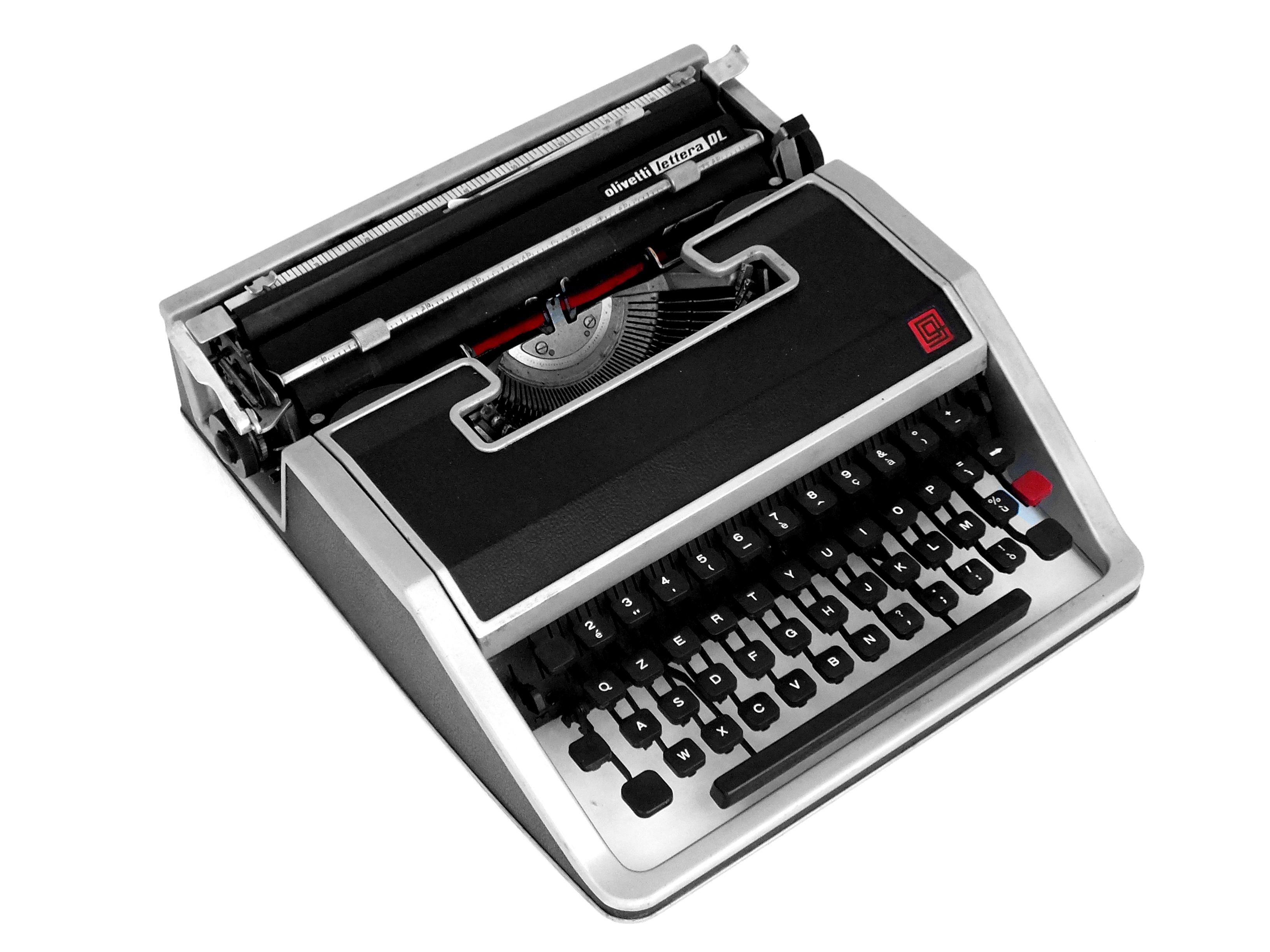 Fin du 20e siècle Olivetti lettera DL par Sottsass Ettore, design des années 70 en vente