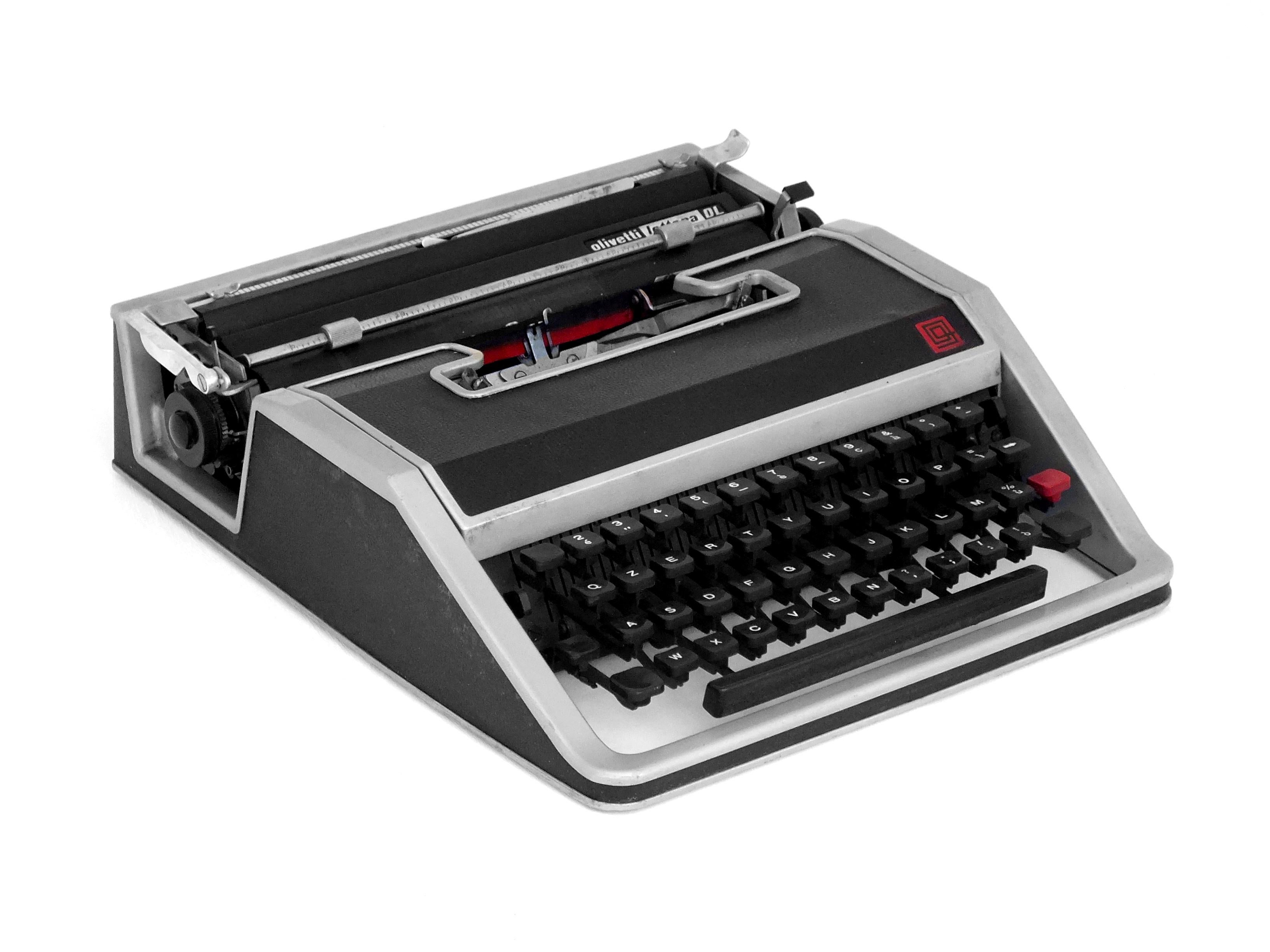 Métal Olivetti lettera DL par Sottsass Ettore, design des années 70 en vente
