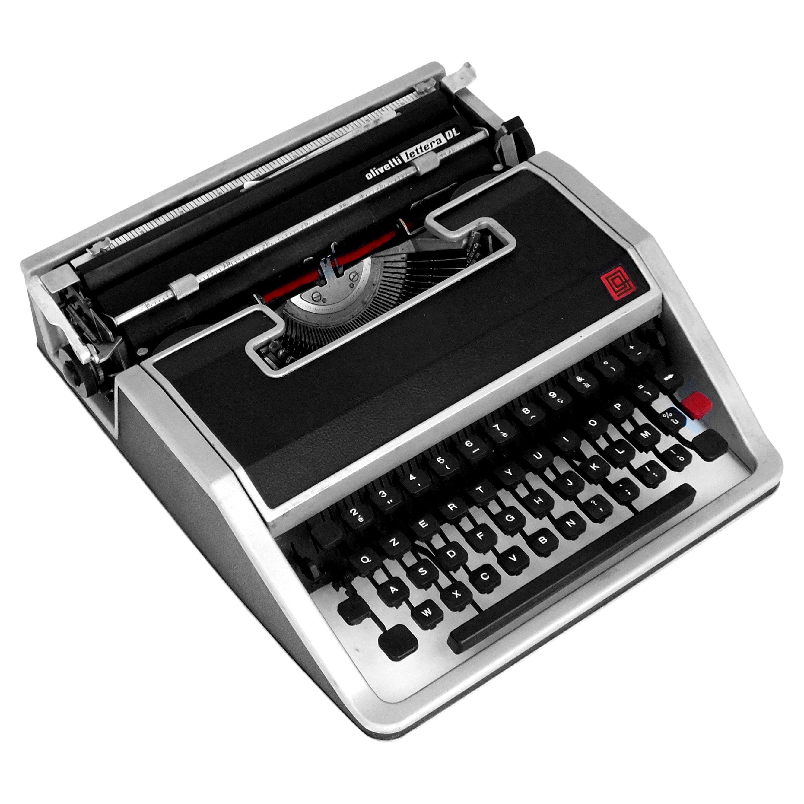 Olivetti lettera DL von Ettore Sottsass Design aus den 70er Jahren