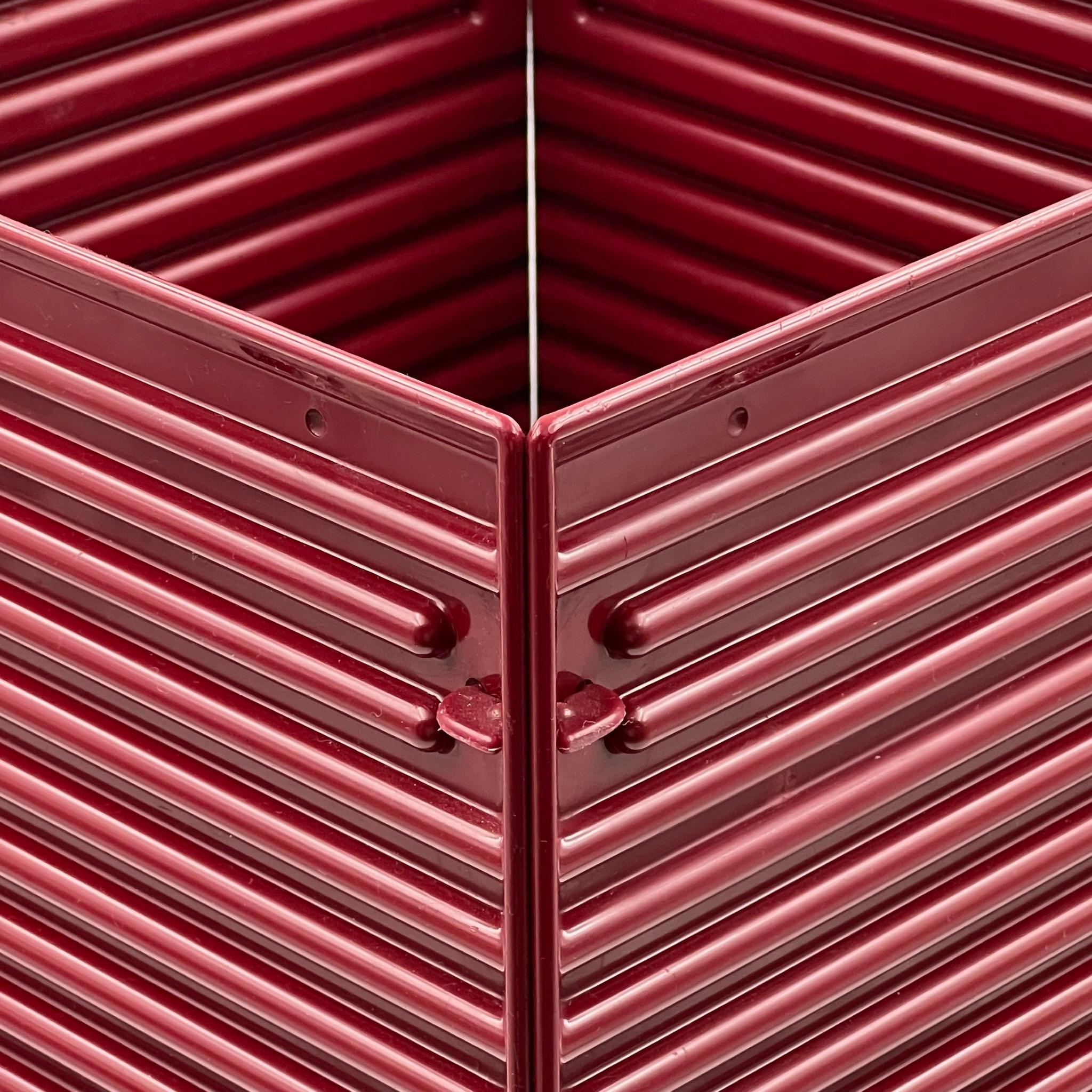Late 20th Century Olivetti Synthesis Ettore Sottsass Paper Basket - 1970s Industrial Design Icon