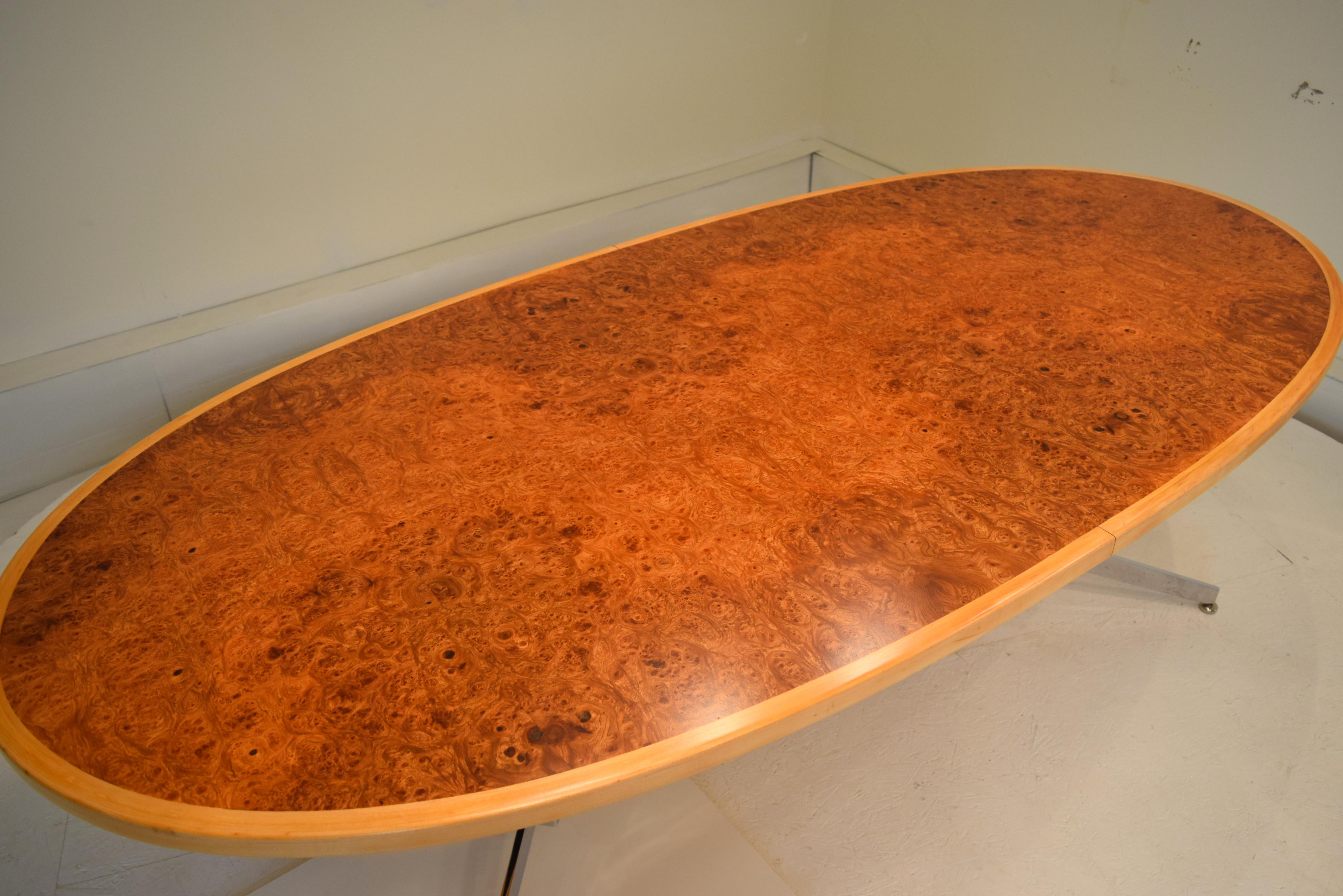 American Olivewood Burl Conference or Dining Table