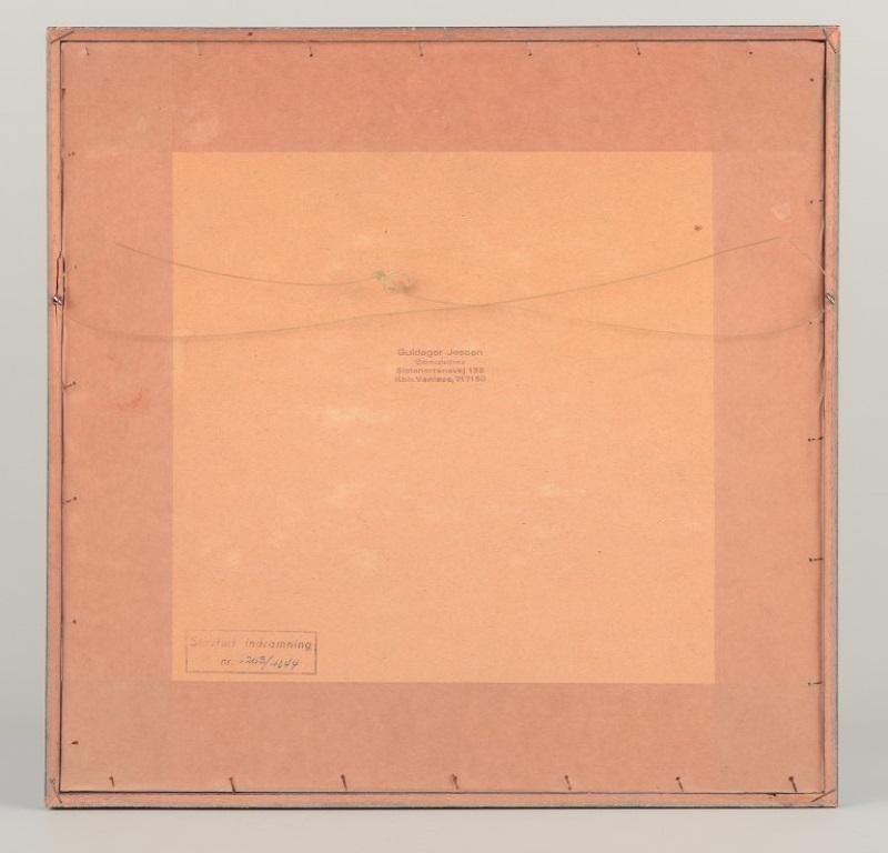 XX secolo Olivia Holm-Møller, artista danese. Xilografia su carta. 