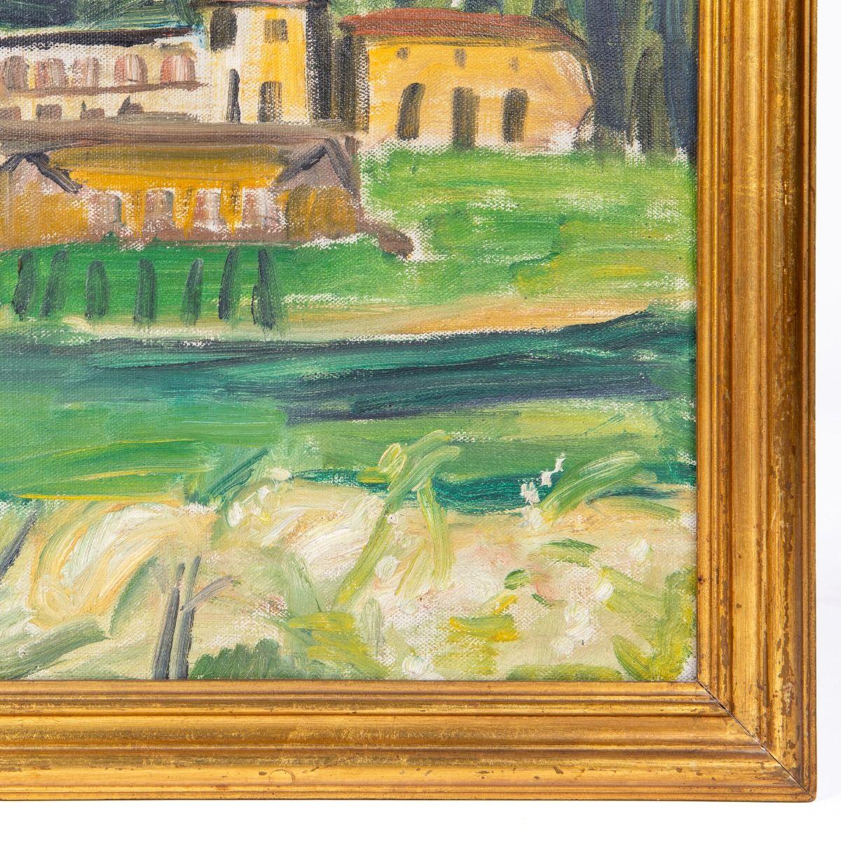 Olivia Holm-Møller - Ölgemälde aus Italien (20. Jahrhundert) im Angebot