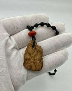 Olivia Newton-John Estate Personal Australian Wood Seed Necklace Guaranteed