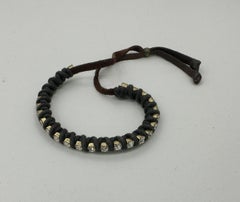 Olivia Newton-John Estate Personal Leather Rhinestone Bracelet Guaranteed