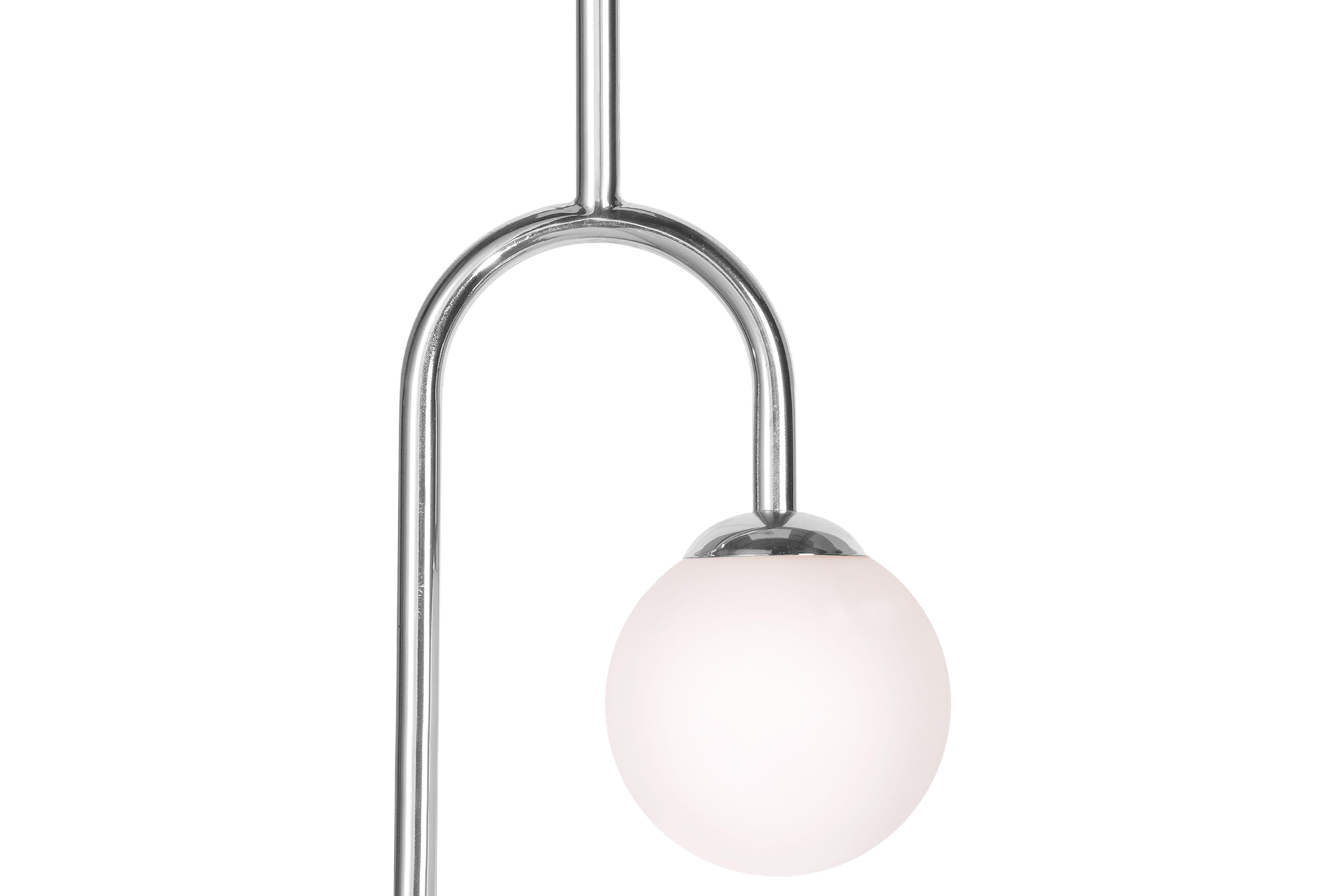 Modern Olivia Stainless Steel Ceiling Lamp, Royal Stranger For Sale