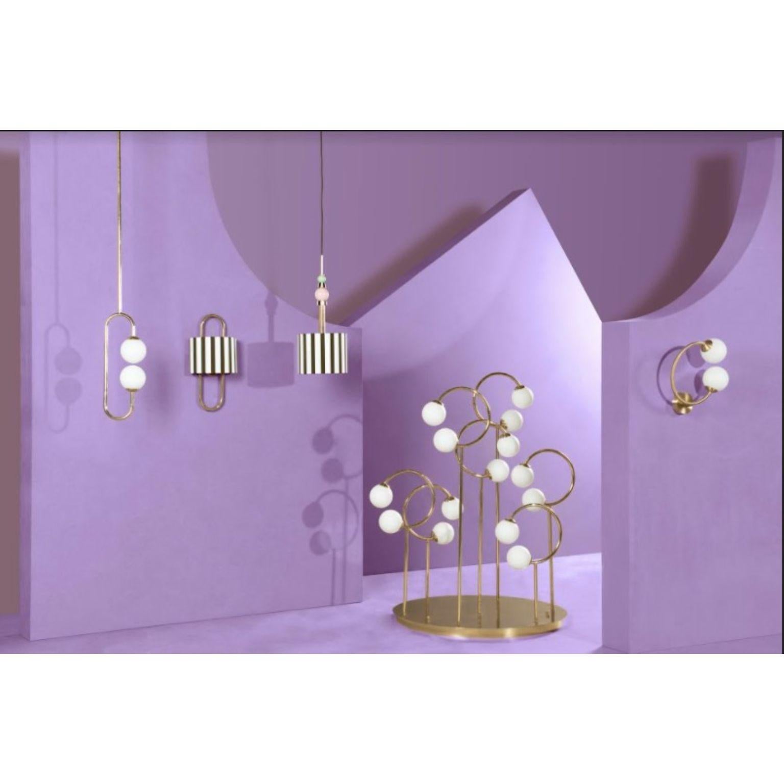 Olivia Stainless Steel Ceiling Lamp, Royal Stranger In New Condition For Sale In Geneve, CH