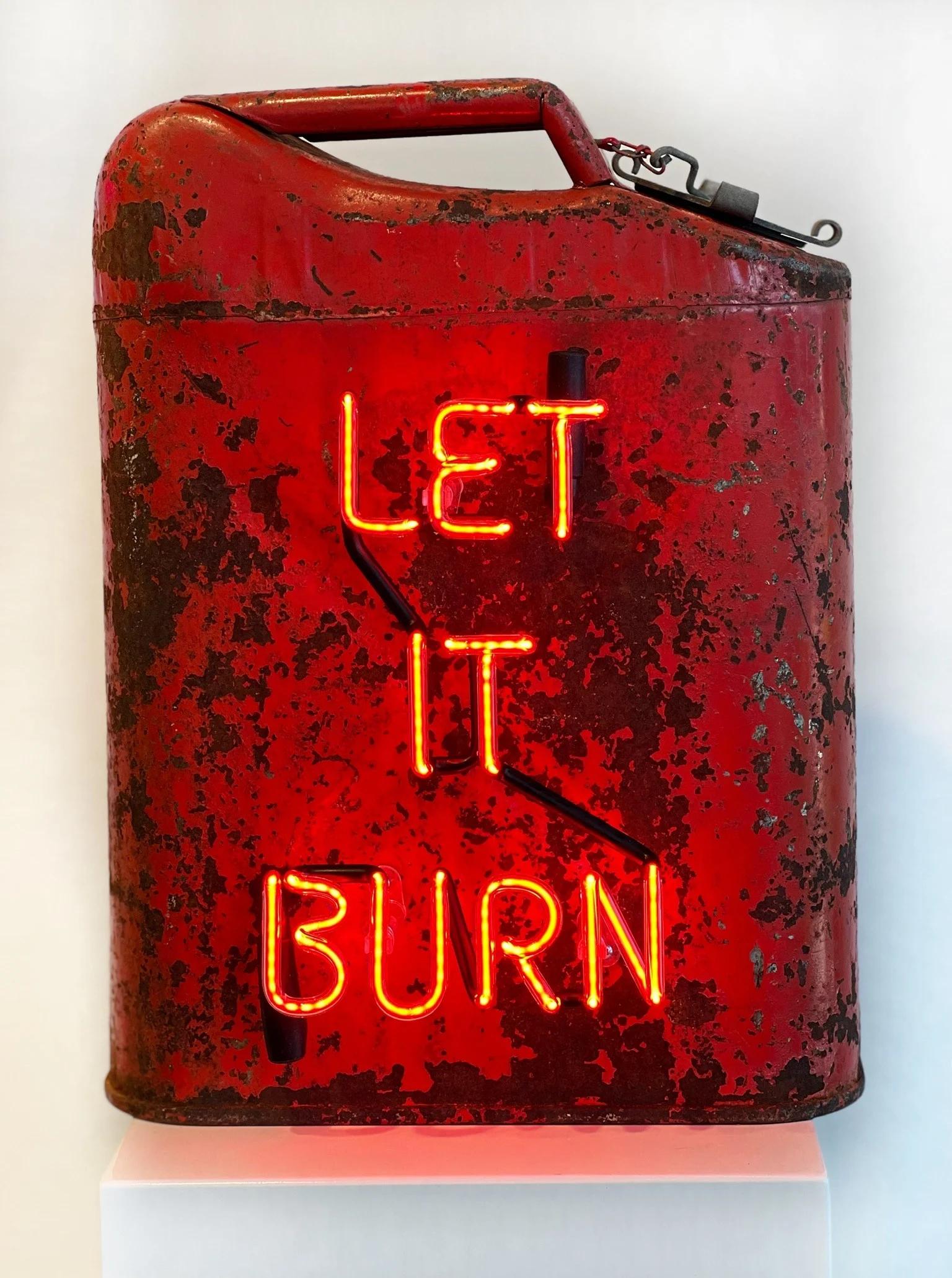 Let It Burn - Sculpture by Olivia Steele