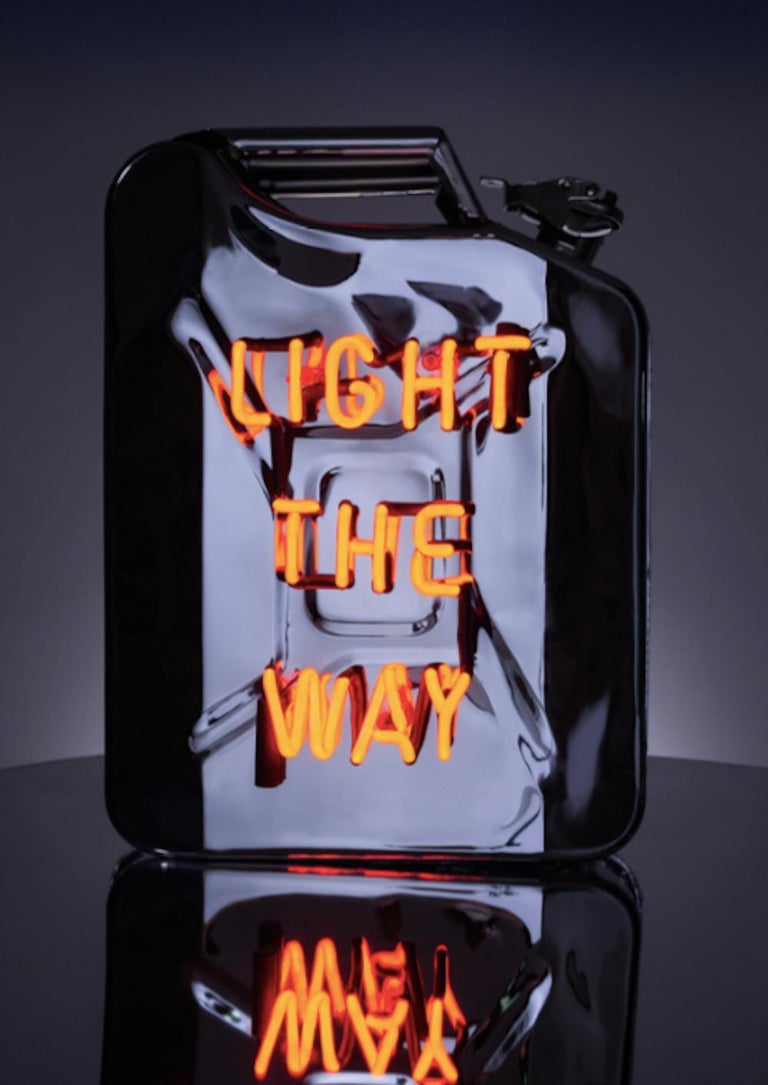 Olivia Steele Light the Way (Chrome) For Sale at 1stDibs