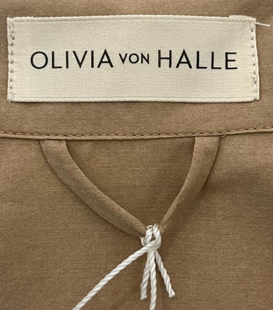 Olivia Von Hale Cotton & Silk Pelican Print Pyjamas For Sale 4