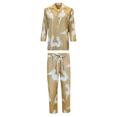 Olivia Von Hale Cotton & Silk Pelican Print Pyjamas