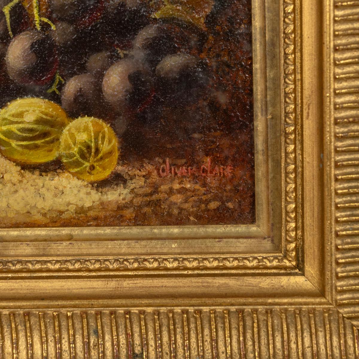 Provenance: ex collection W. Williams of Abbey Terrace, Abbey Road, St. John's Wood (inscribed in pen and ink in an early 20th century hand on a label verso).

Born in 1853, Oliver was the son of the celebrated still life painter George Clare and