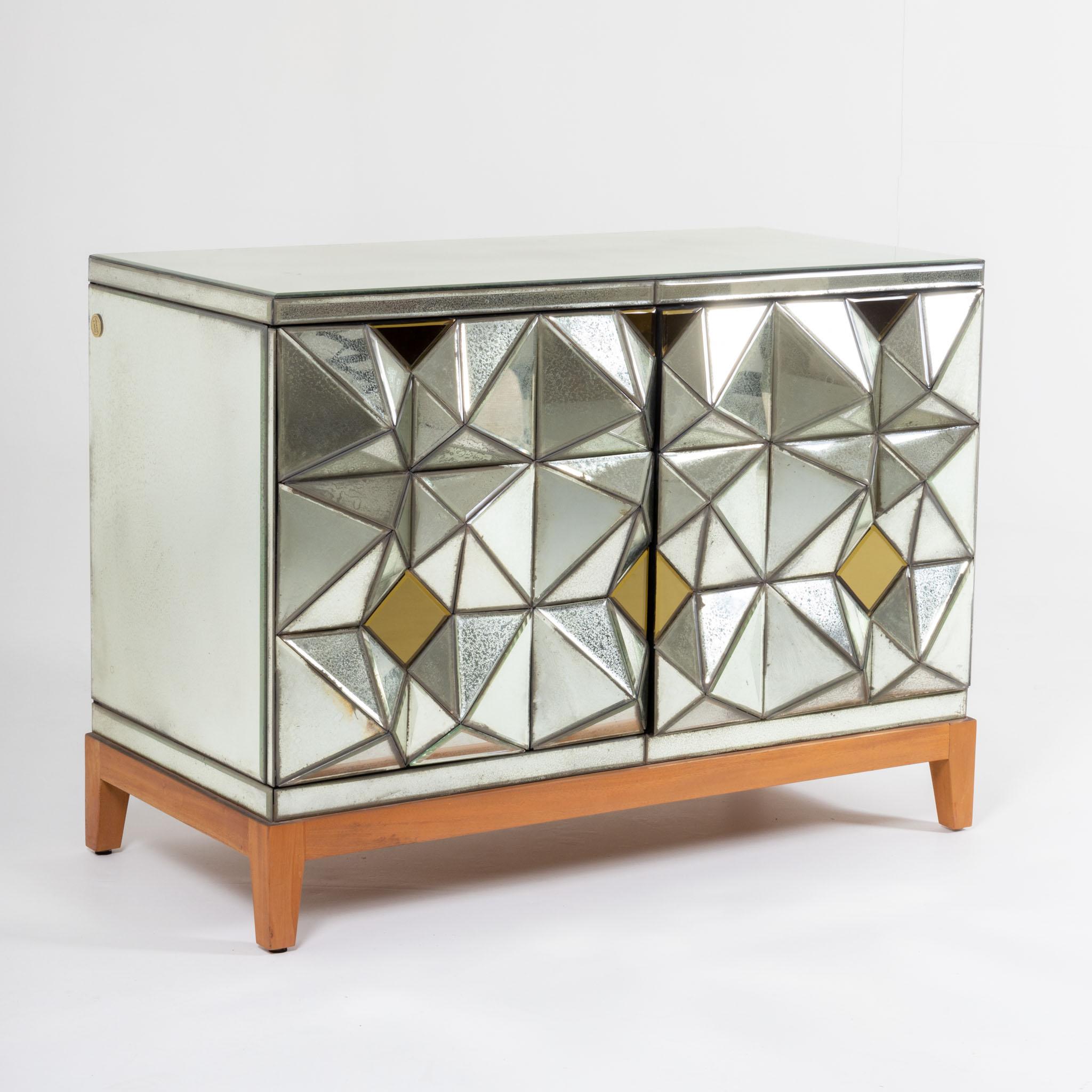 Post-Modern Olivier De Schrijver '*1958', Buffet Diamond Star Gold, No. 6/8, Ode's Design