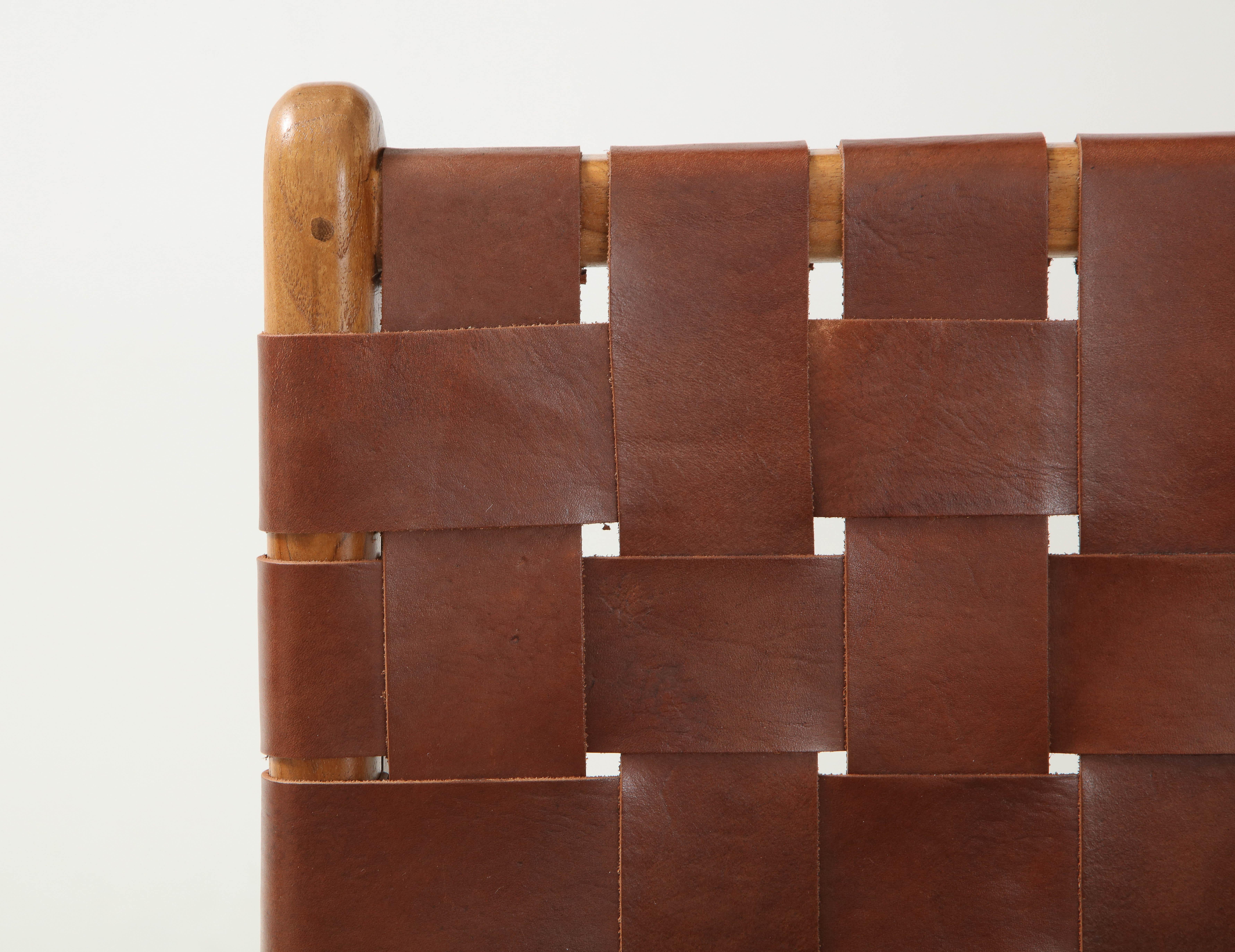 Belgian Olivier De Schrijver, 'Hollywood' Leather Armchairs, Belgium, Signed & Numbered For Sale