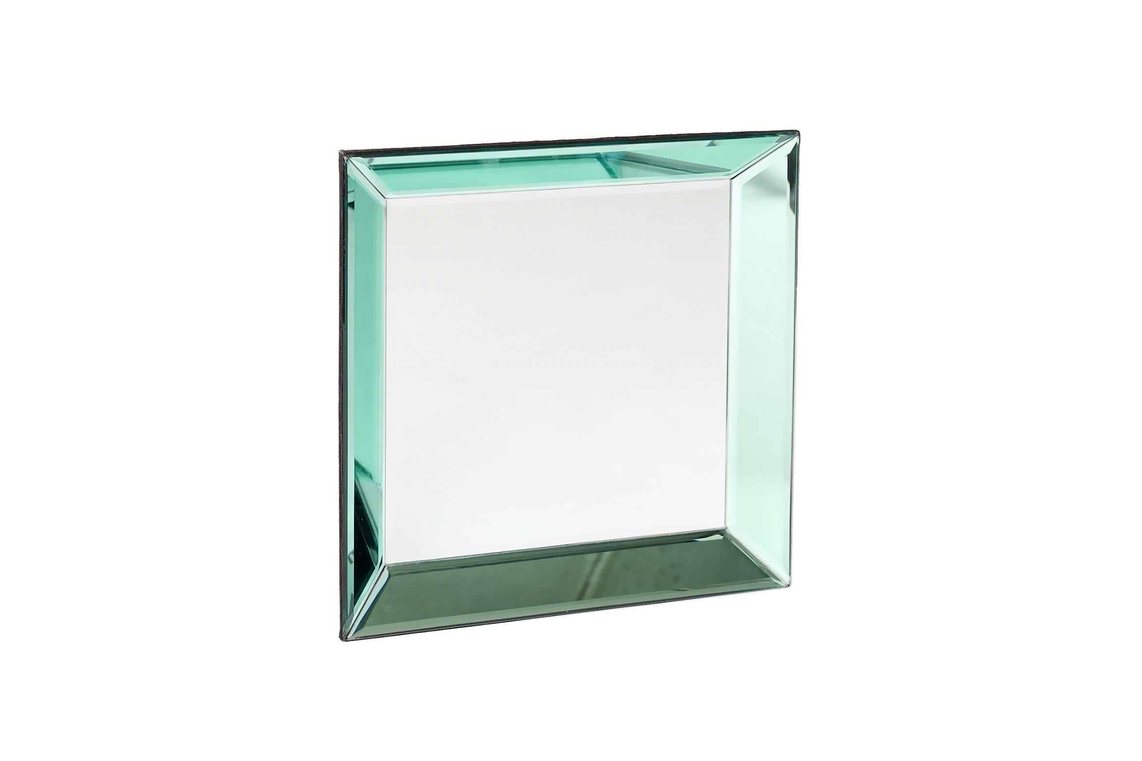 Olivier de Schrijver - Set of 4 Square Contemporary Mirrors, Signed and Numbered In New Condition For Sale In London, GB