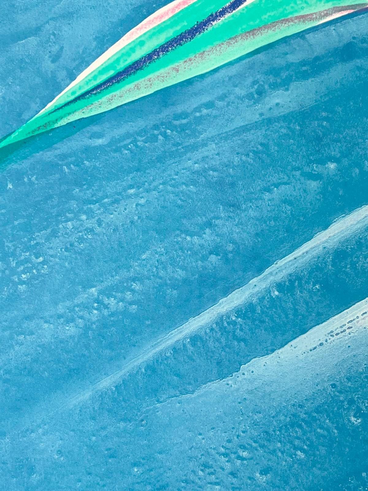 Signe-Paysage - Abstract Print by Olivier Debre