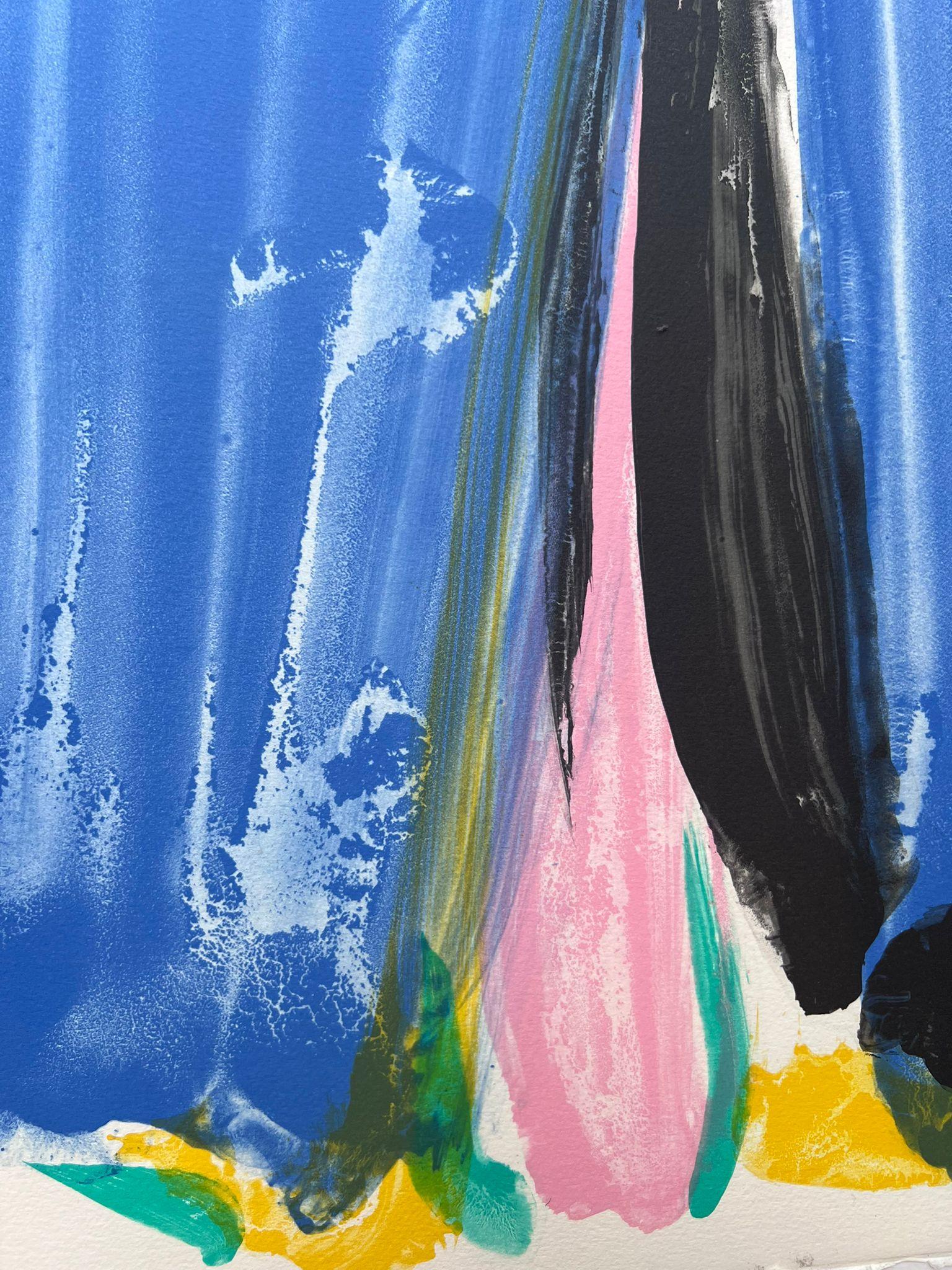 Signe-Paysage Loire - Abstract Print by Olivier Debre