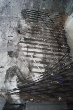 « Coucou 2 », vernis abstrait et pigments sur panneau de bois 125 x 100 cm  2021