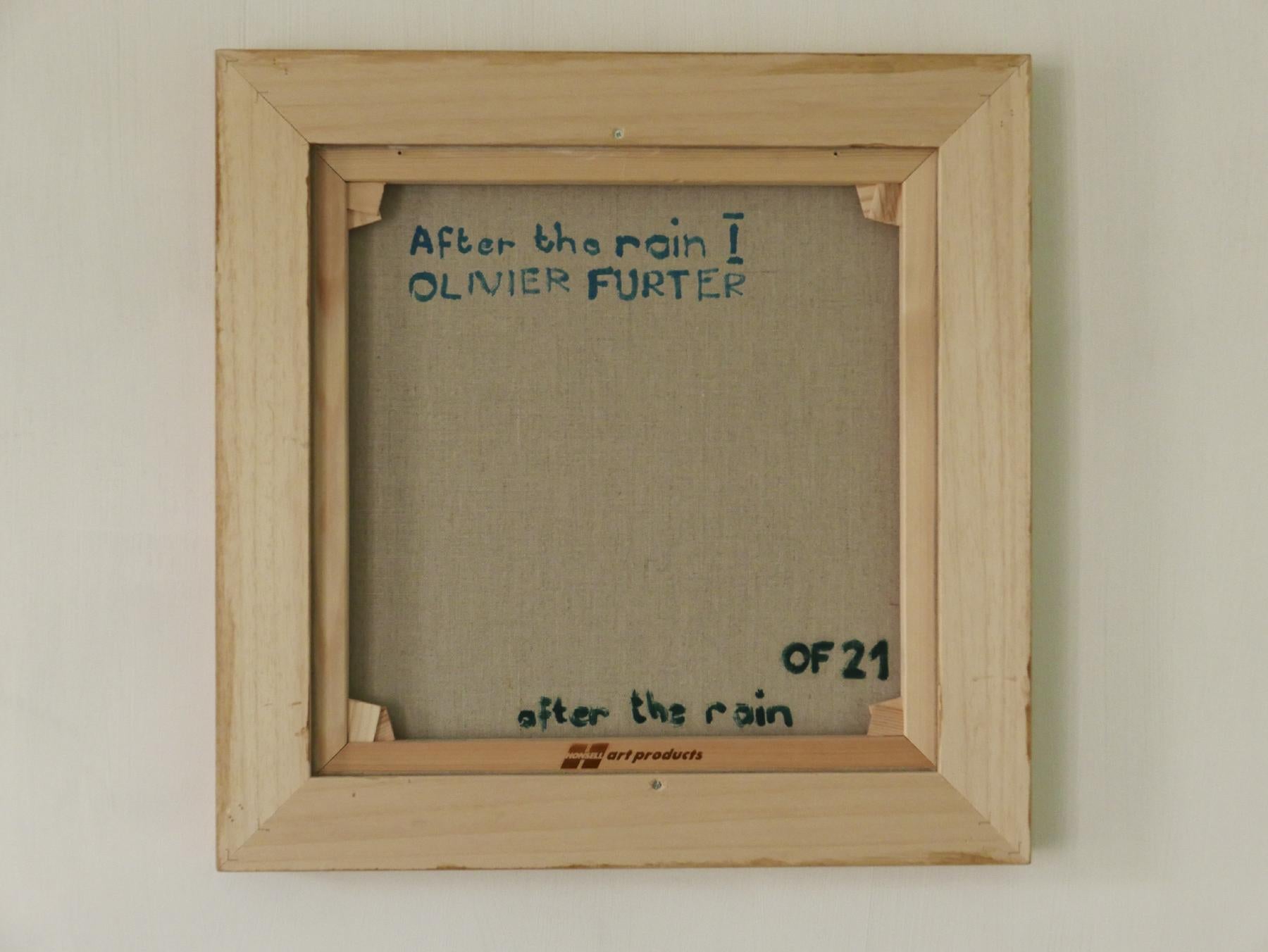 Schweizer zeitgenössische Kunst von Olivier Furter - Nach dem Regen I im Angebot 2