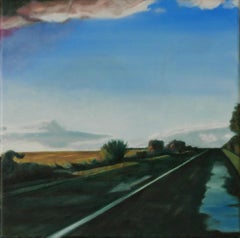 Arte contemporáneo suizo de Olivier Furter - Después de la lluvia I