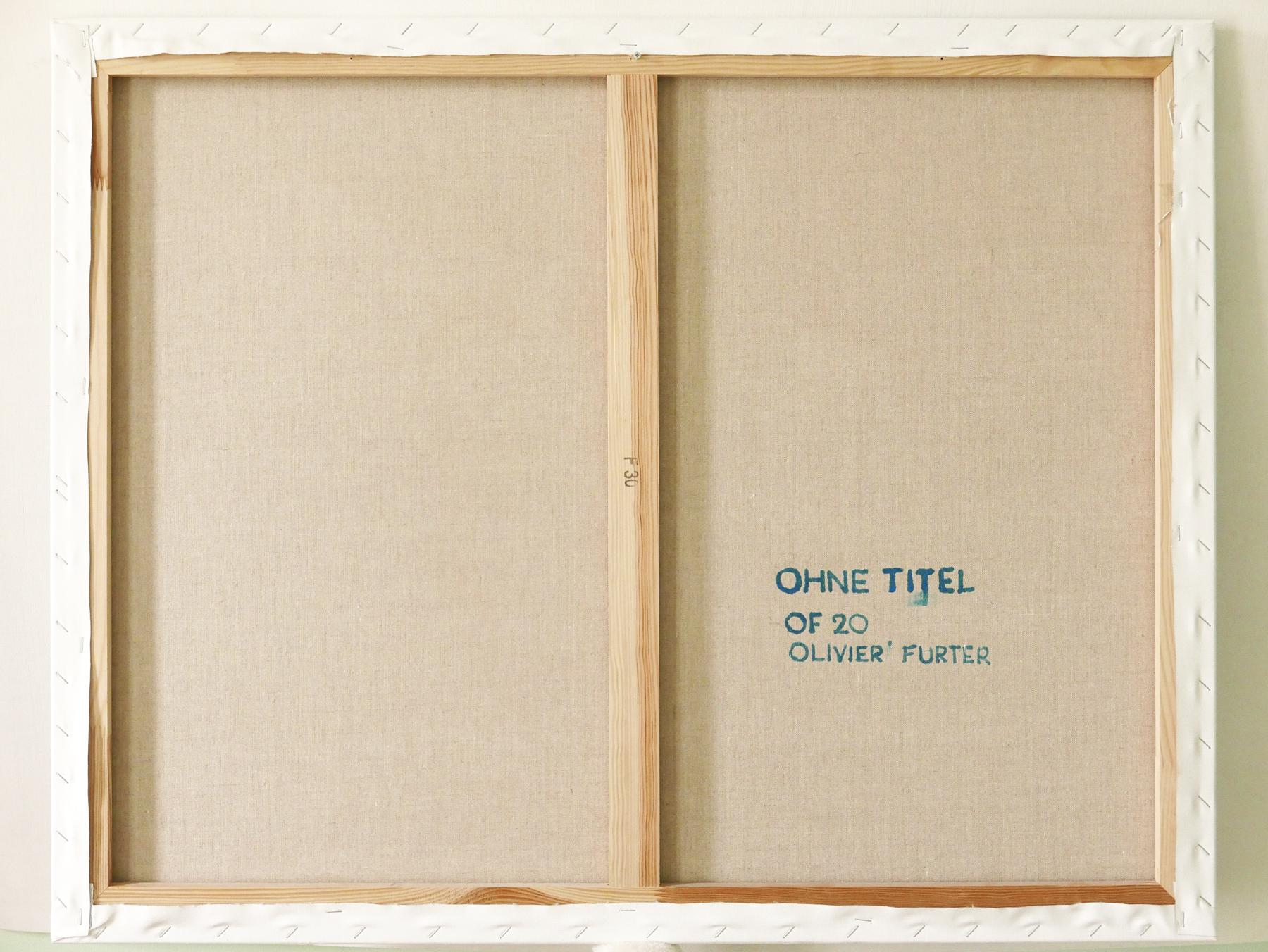 Arte contemporáneo suizo de Olivier Furter - Ohne Titel en venta 2