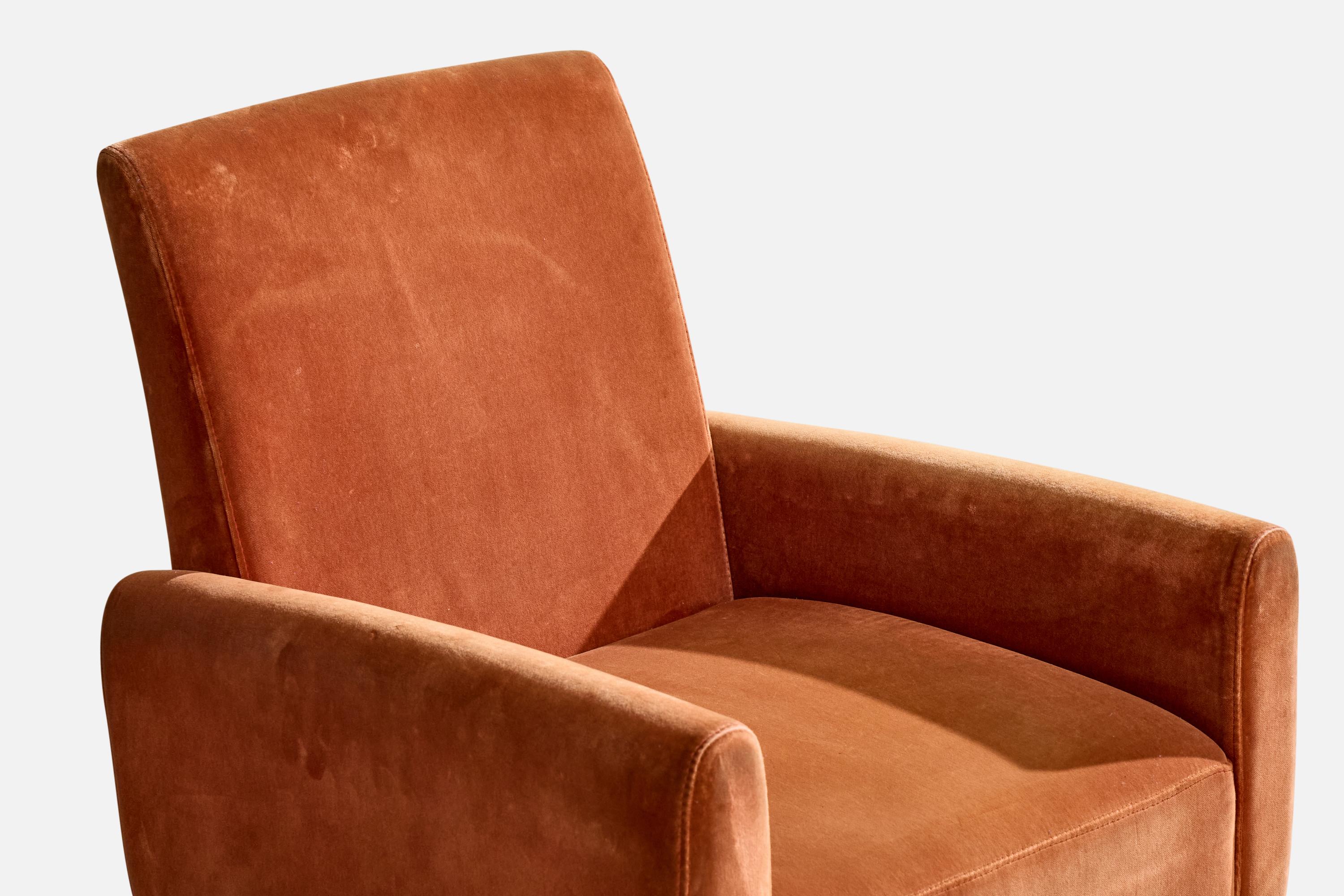 Olivier Gagnere, Poltrona, Velluto, Legno, Ottone, Francia, 1994 in vendita 5