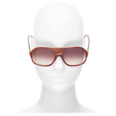 Gafas de sol de aviador OLIVIER GOLDSMITH Carl marrón caramelo oscuro