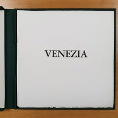 Venezia  4/50 - scatola da collezione con dieci stampe all'acquatinta in bianco e nero