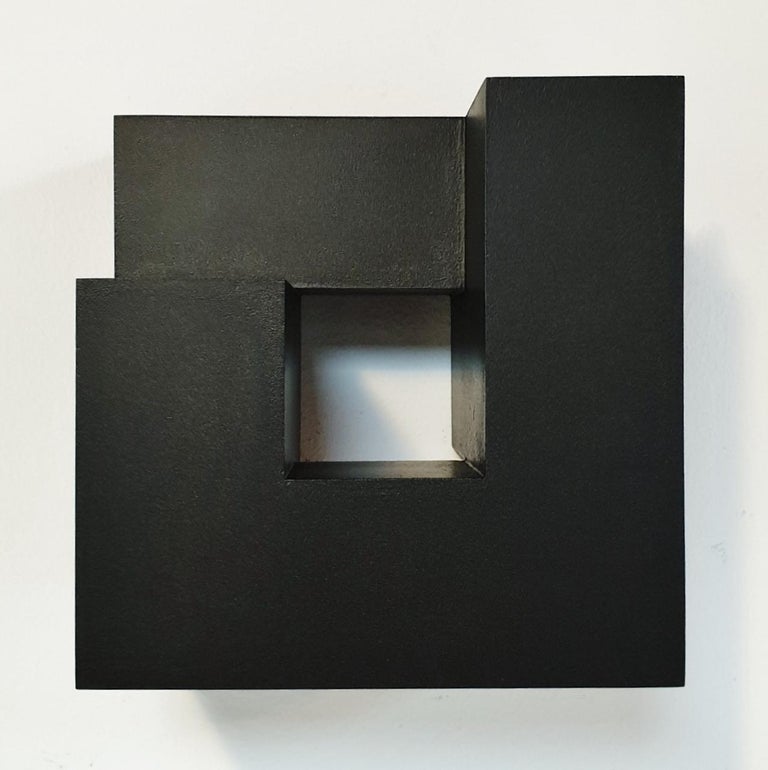 Carré architectural I no. 1/15 - contemporary modern abstract wall sculpture - Abstract Geometric Sculpture by Olivier Julia