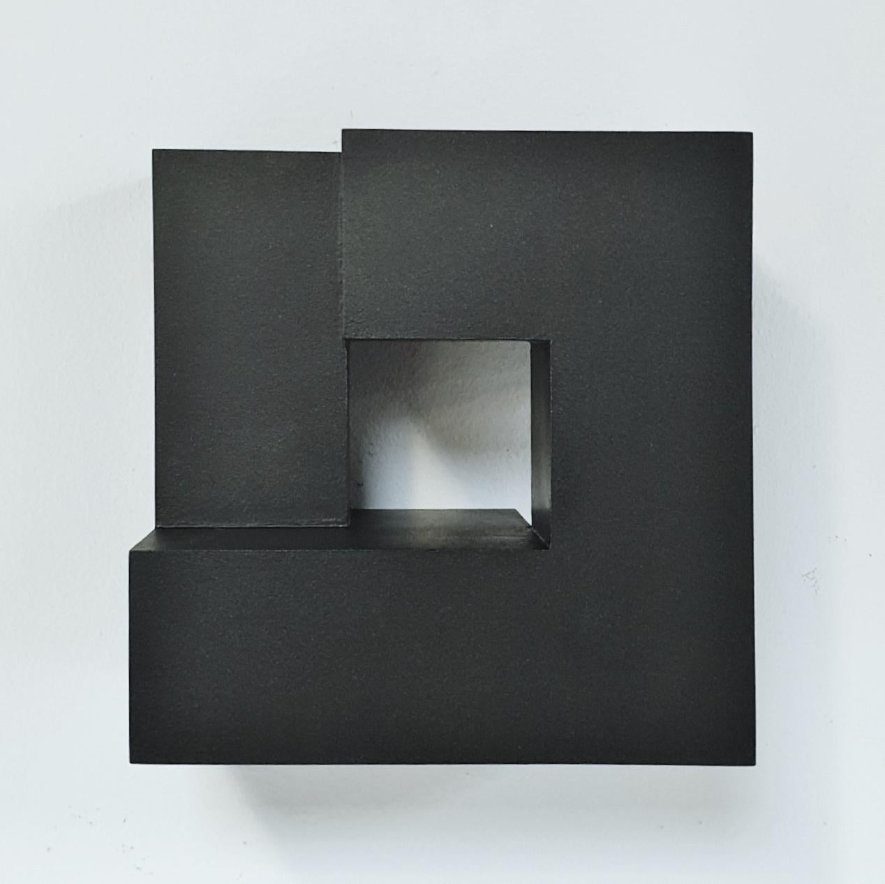 Carré architectural III no. 5/15 - contemporary modern abstract wall sculpture - Abstract Geometric Sculpture by Olivier Julia