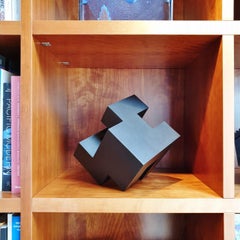 Cube architectural I no. 4/15 - contemporary modern abstract wall sculpture